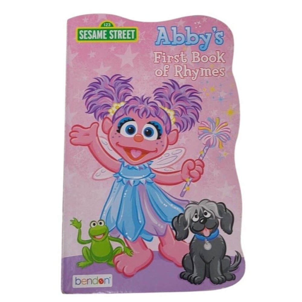 Abby's First Book of Rhymes Sesame Street 2022 Board Book Bendon